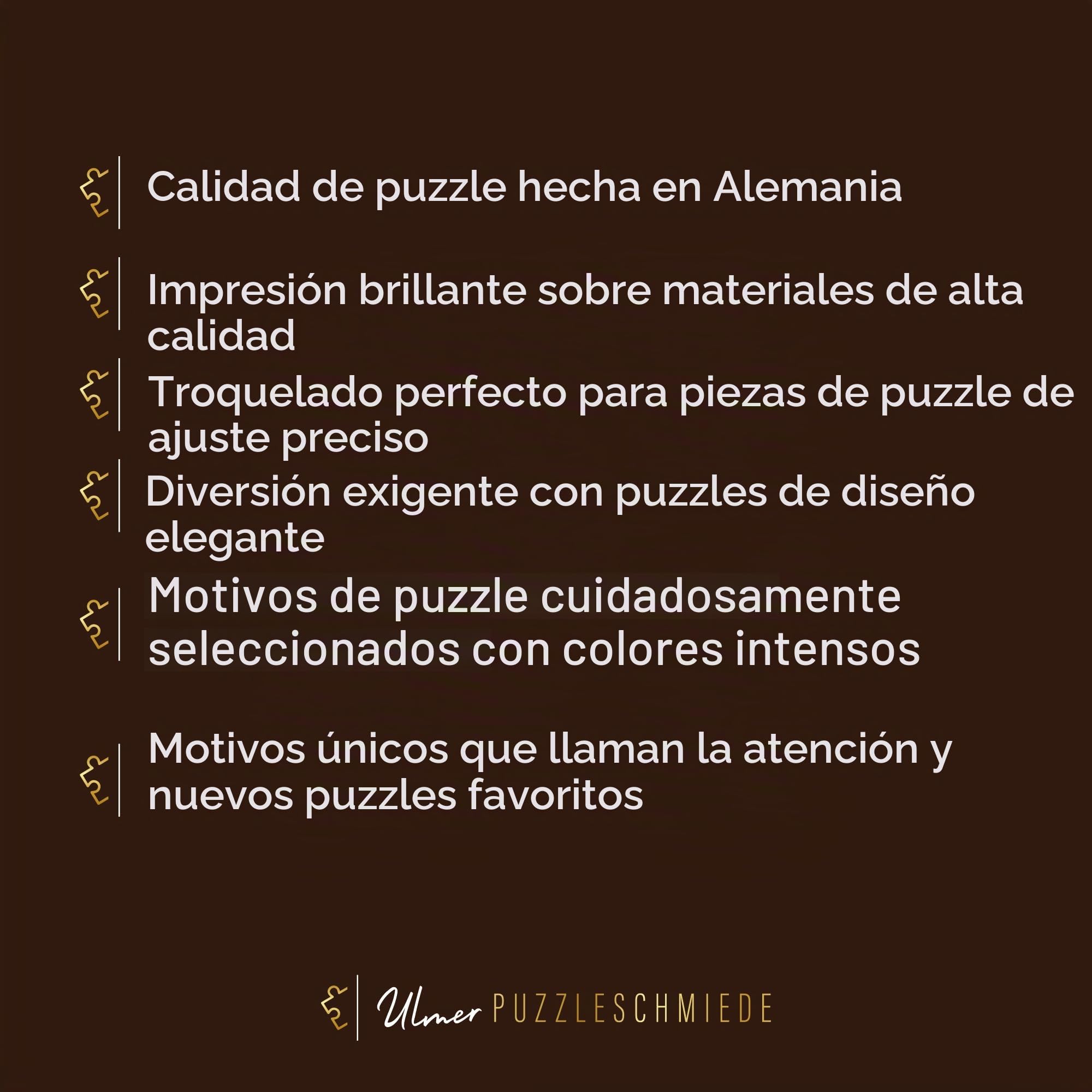 Ulmer Puzzleschmiede - Puzzle 'Rumble in The Jungle' - Rompecabezas moderno de animales de 2000 piezas para adultos