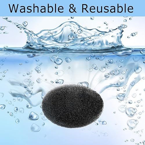 Miniatura 5 de Paquete de 4 filtros de espuma compatibles con aspiradoras inalámbricas Makita XLC02RB1W, XLC02ZB