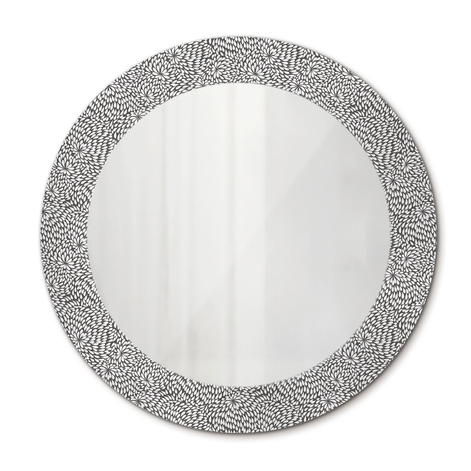 Miroir imprimé minimaliste au design moderne haut de gamme