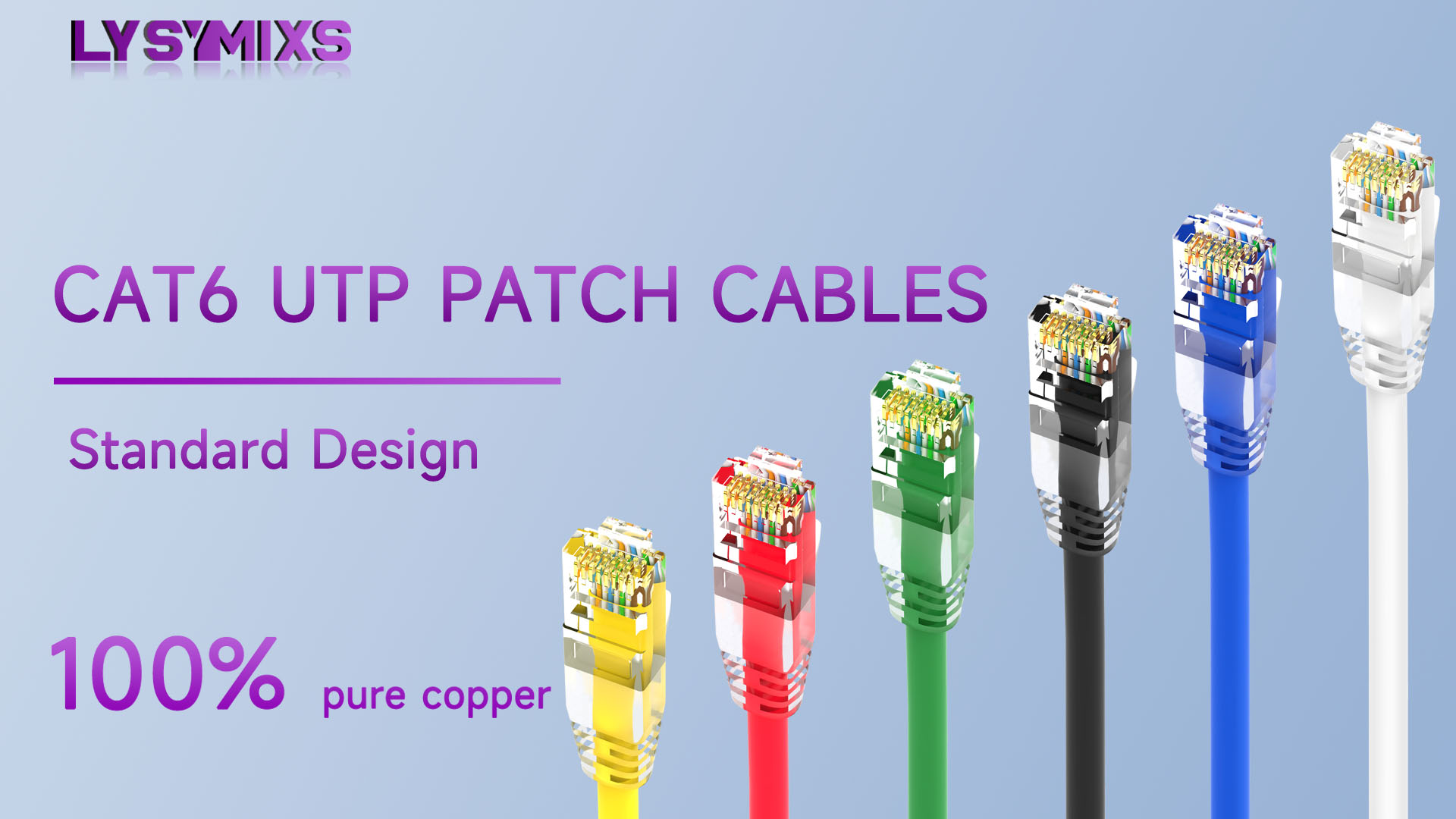 Image of Cat6 Ethernet Patch Cable 1 ft (10 Pack), Cat6 Patch Cable for Data Centers, Cat 6 Patch Cable 10G, Network Patch Cables for Home and Enterprise Network -Black