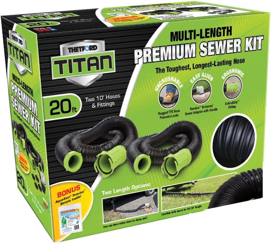 TITAN™ PREMIUM HOSE KIT 20' COMPLETE SYSTEM