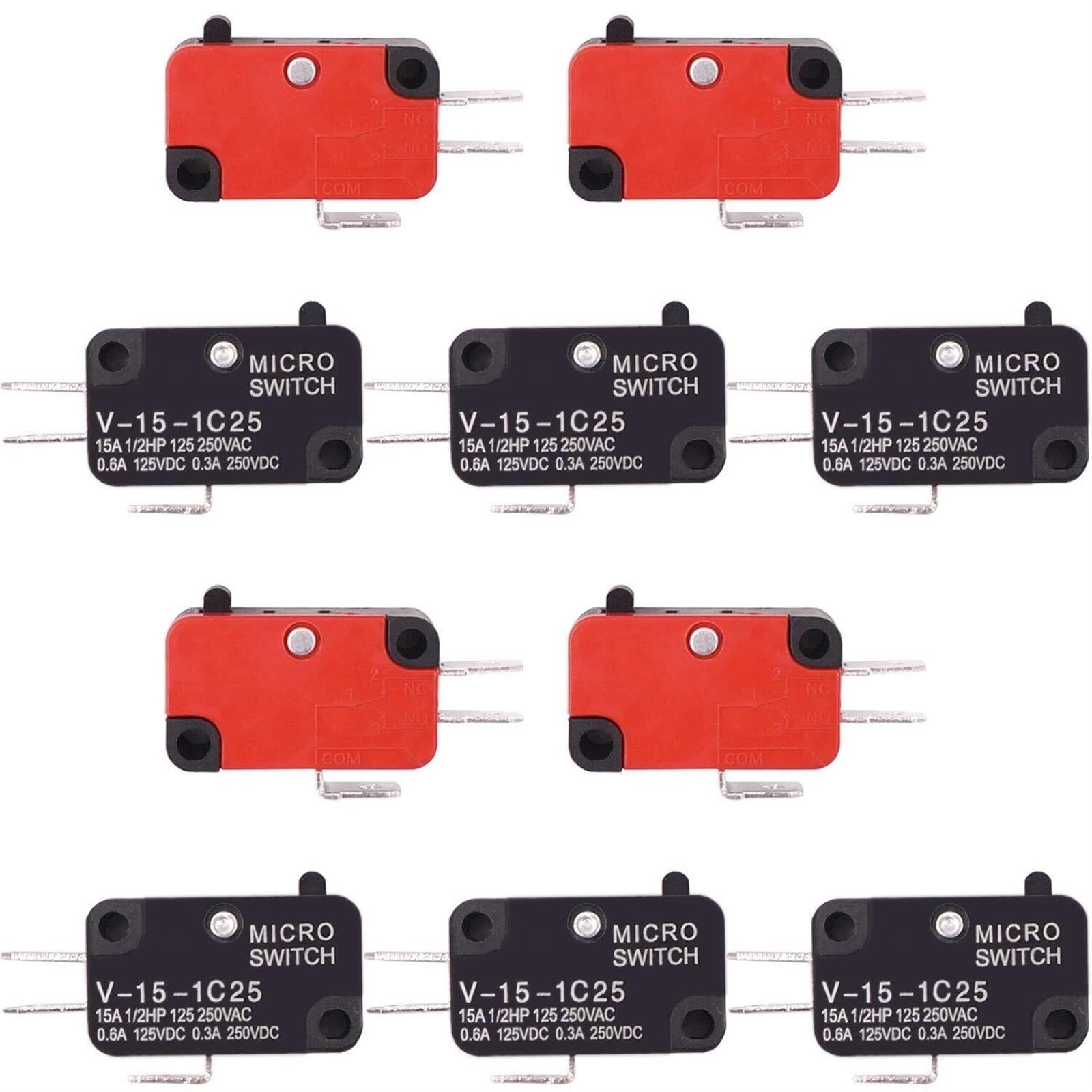 Amazon.com: UDWTMTPRT 10Pcs Micro Switch V-15-1C25 Limit Switch