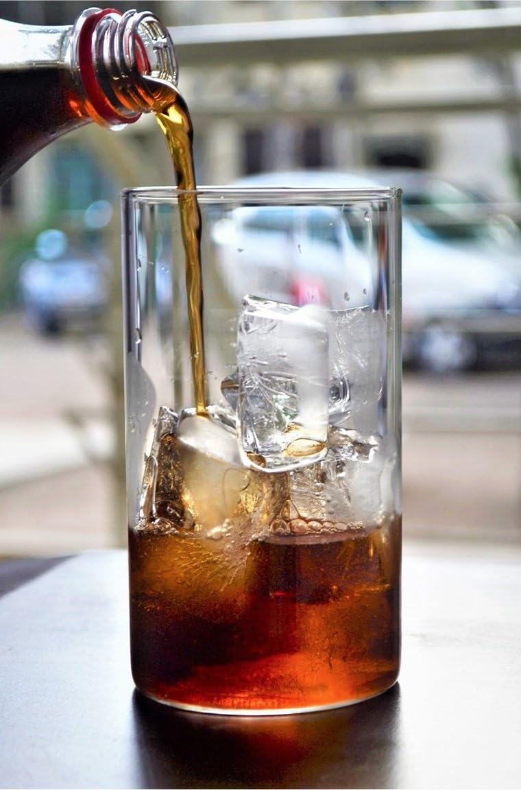 BOROSIL® Highball Glasses Set of 6 | Ultra Clear | Microwave and Dishwasher Safe | Vision Classic Series 16oz