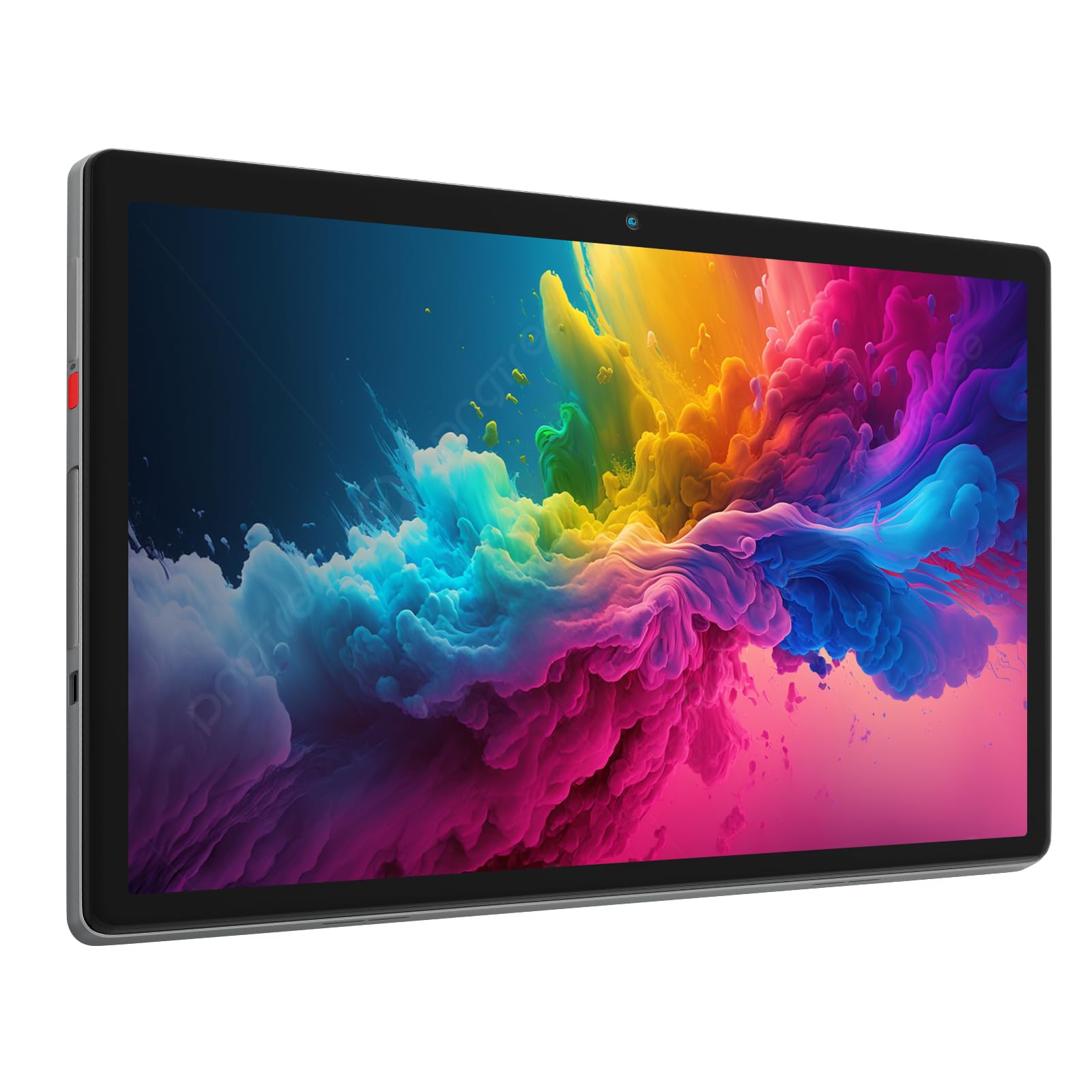 Tablet Android 10 pollici 6GB 64GB espandibile 128GB Bluetooth 5.2 Wi-Fi 6 doppia fotocamera batteria 5000 mAh touchscreen HD 1280x800 grigio