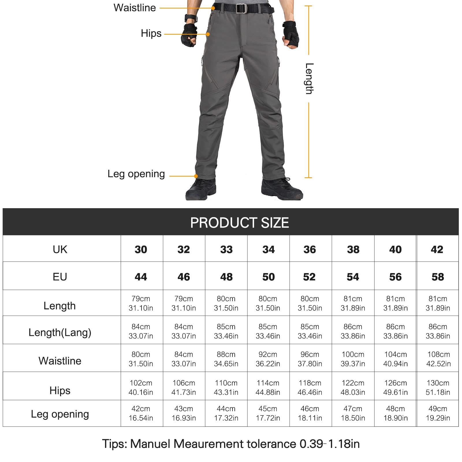 FREE SOLDIER Spodnie softshell - Spodnie Mężczyźni