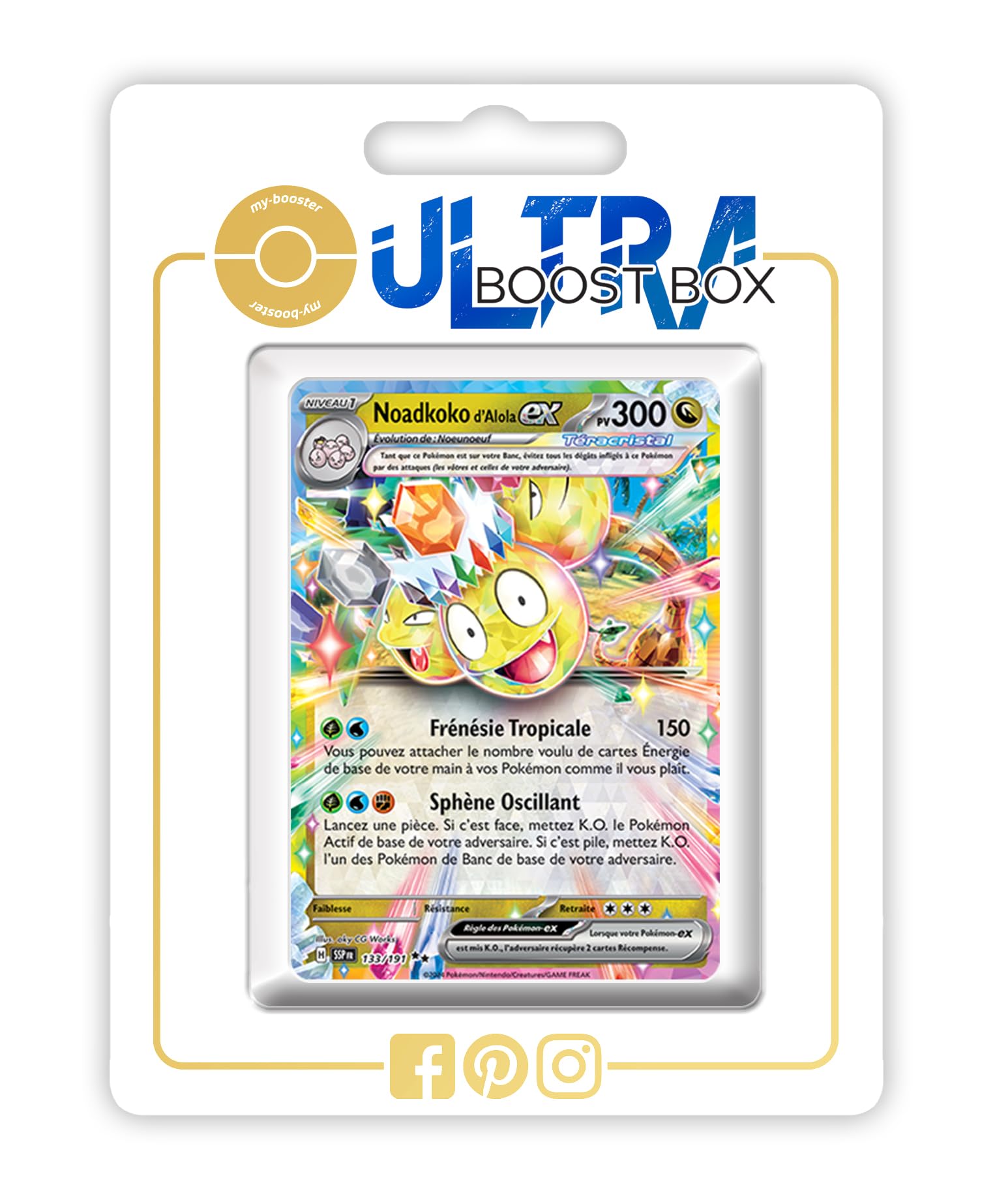 133 191 pokemon card Alolan Exeggutor ex #133 Prices | Pokemon Surging Sparks