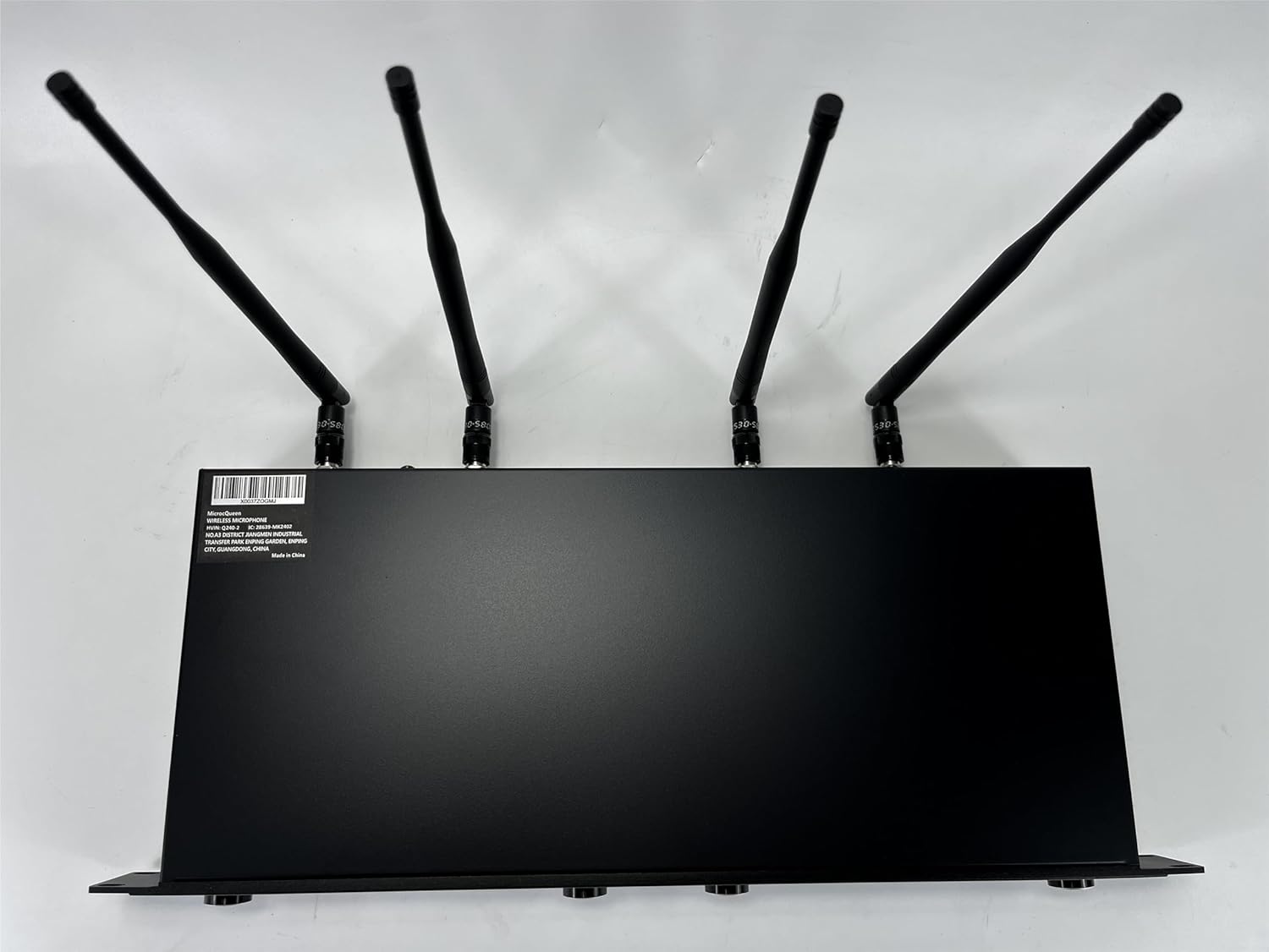 Wireless Microphone System, 4-Channel UHF Professional Mic, Auto Pairing Metal Cordless Mics with 2 Handheld & 2 Bodypack, 400ft Range, Ideal for Singing, Karaoke, Party, Wedding, Concert - Image 9