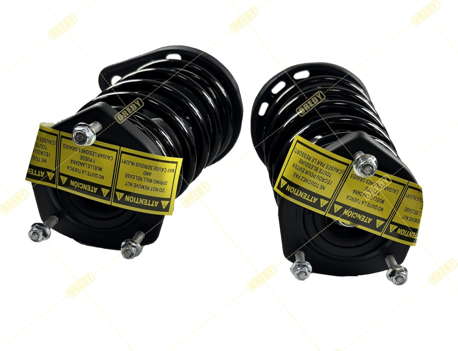 OREDY Rear Struts w/Coil Spring Assembly for 2007-2011 Toyota Camry, 2006-2012 Toyota Avalon, 2007-2012 Lexus ES350, Left & Right Side Replacements - 172309 172310 (2pcs)