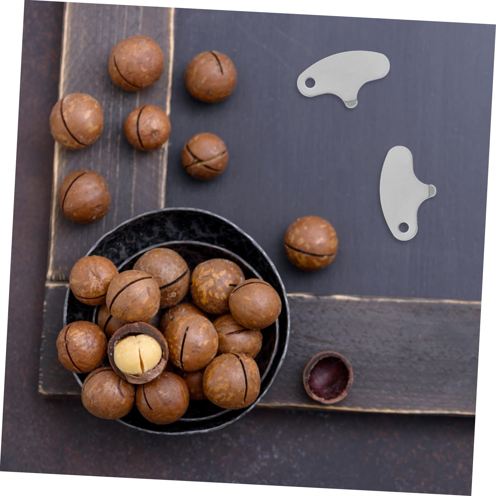 GLEAVI Ouvre-Noix En Acier Inoxydable Manuel Petit Lot De 10