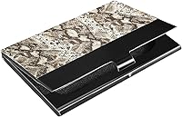 Vista 11 de Portatarjetas de visita de metal para hombres y mujeres, turquesa chispas caso de tarjeta de visita de bolsillo titulares de tarjetas de acero