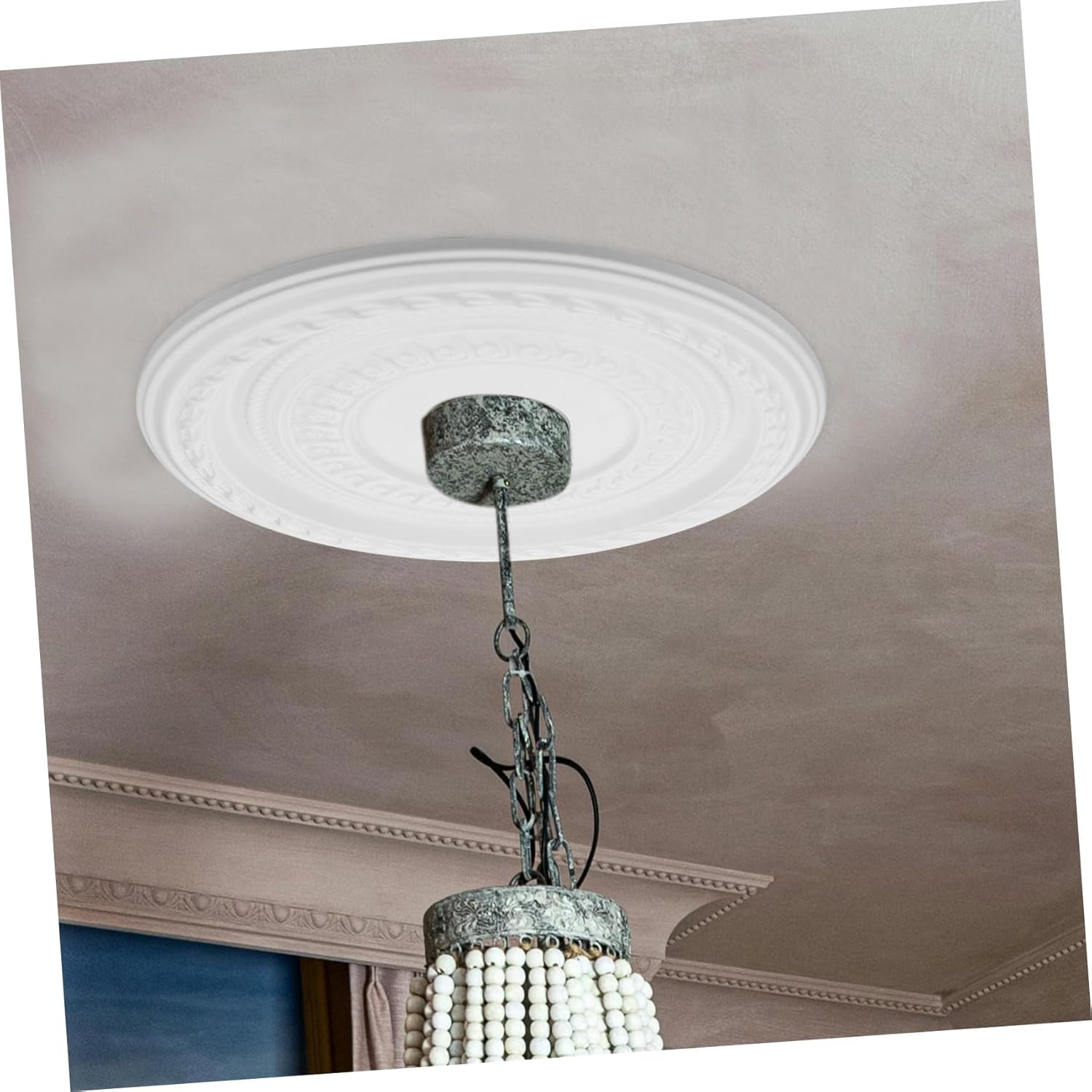 Traditional Ceiling Fan Medallion Home Lighting Ceiling Medallions DIY Pendant Light Base