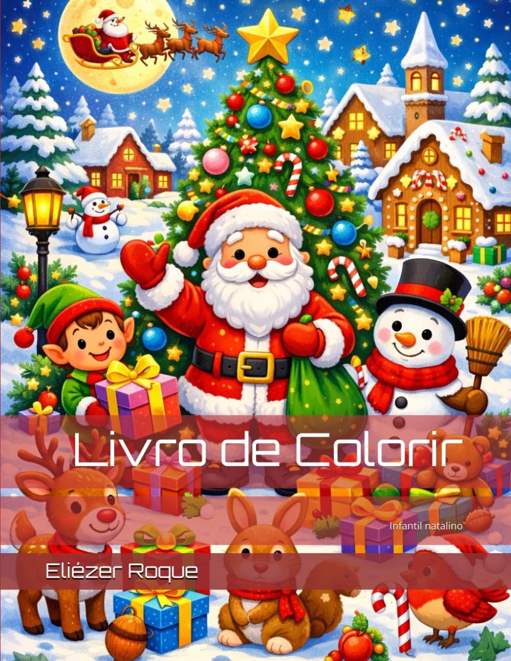 Livro de Colorir: Infantil natalino