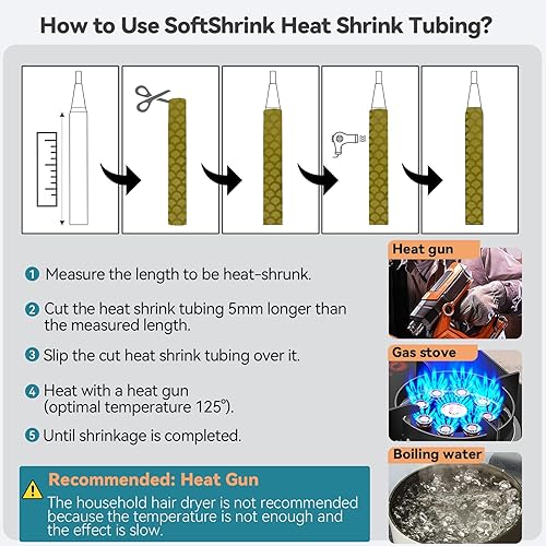 Miniatura 7 de Varilla retráctil con patrón de escamas de peces para hockey, béisbol, fácil de instalar, de larga duración (1.378 in de diámetro x 5.2 ft de largo,