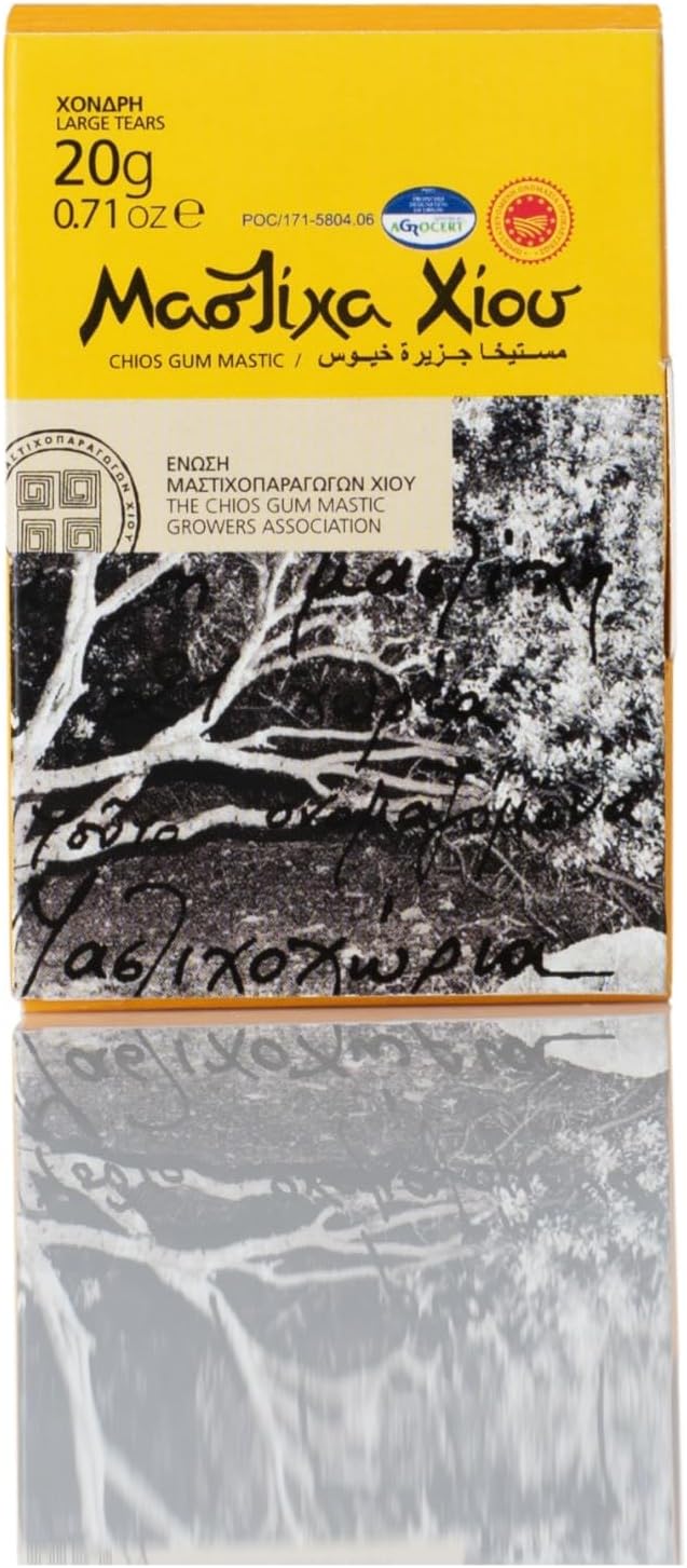Chios Mastiha Large Tears 20 Gr - Original Xios Mastic