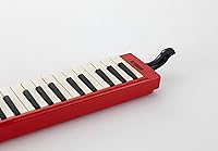 Vista 5 de Yamaha Pianica Melódica de 37 notas, color rojo (P-37ERD)