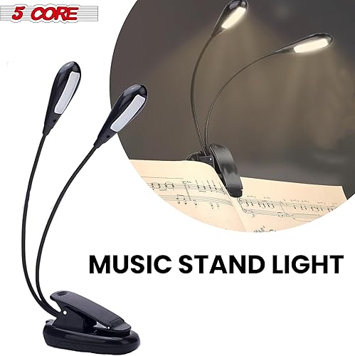 Miniatura 4 de 5 Core Soporte de música, soporte de hojas plegable ajustable 2 en 1 de doble uso, rojometal construido, soporte portátil para hojas, bolsa de