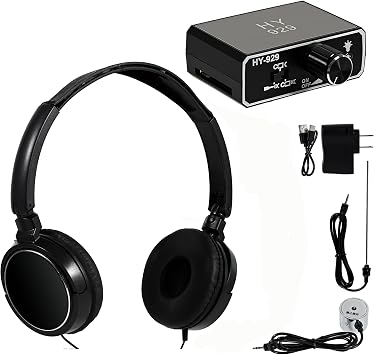 Underground Water Leak Detector Sensor, Audio Water Leakage Detection Monitor, Handheld Pipe Leakage Sensor with Headphone, Leak Listen Locator