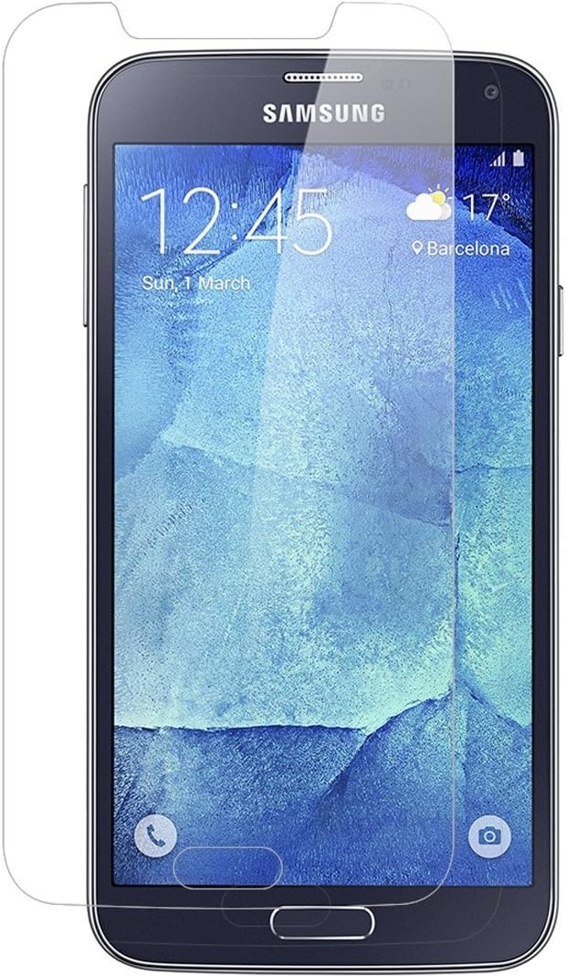 Inskin Case-Friendly Tempered Glass Screen Protector, fits Samsung Galaxy S5 Neo [2015] G903 series 5.1 inch. 2-Pack.