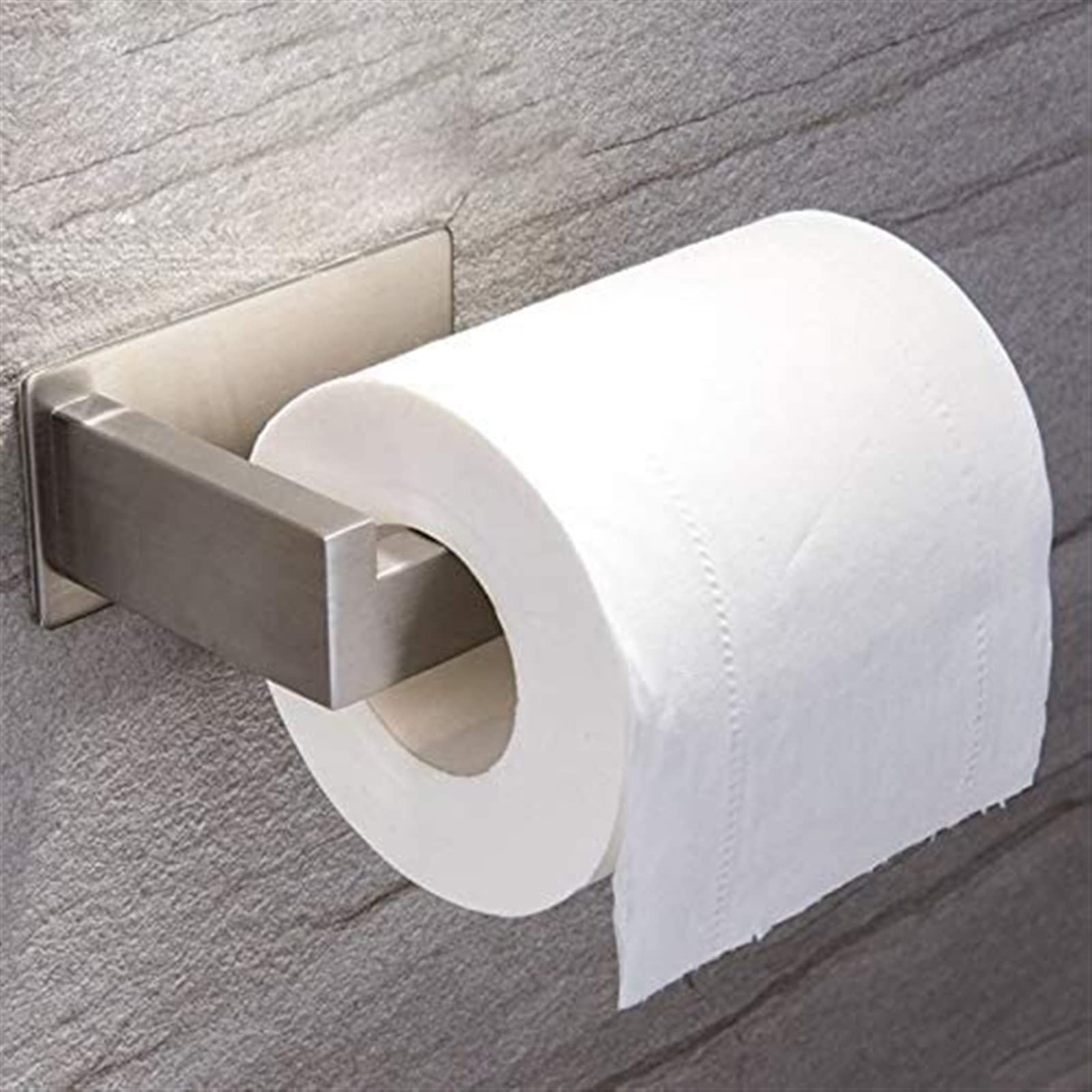 HLTYGWX Uchwyt na papier toaletowy Uchwyt na papier toaletowy do montażu na ścianie Łazienka Uchwyt na papier toaletowy Kuchnia Hak ścienny ze stali nierdzewnej Wieszak na ręczniki Uchwyt na