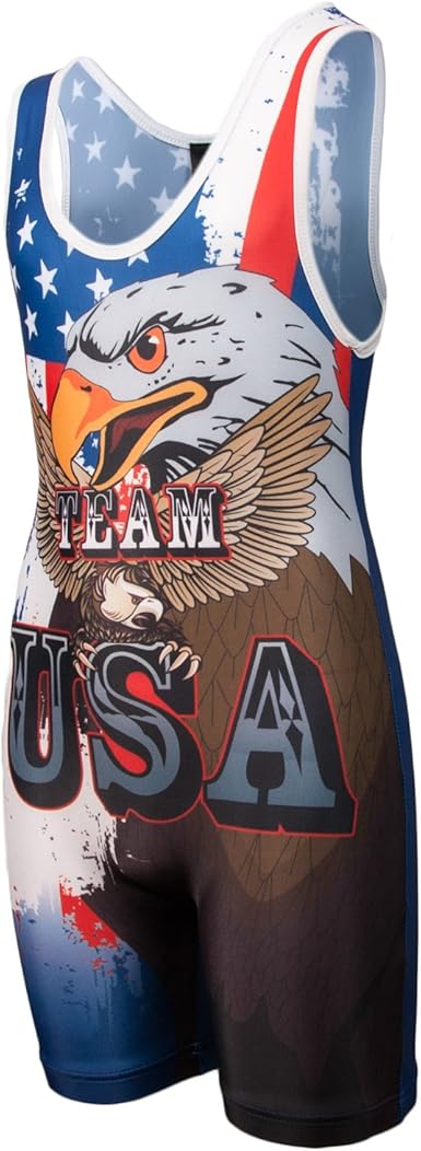 Amazon Com Ko Sports Gear Team Usa Wrestling Singlet Sports Outdoors Amazon Com Ko Sports Gear Team Usa Wrestling Singlet Sports Outdoors