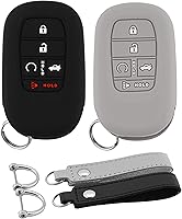 Vista 13 de Funda para Llavero de Silicona para Auto Compatible con Ford F150 Explorer Mustang Edge, para Lincoln MKZ MKX MKC con 5 Botones, Protector Completo