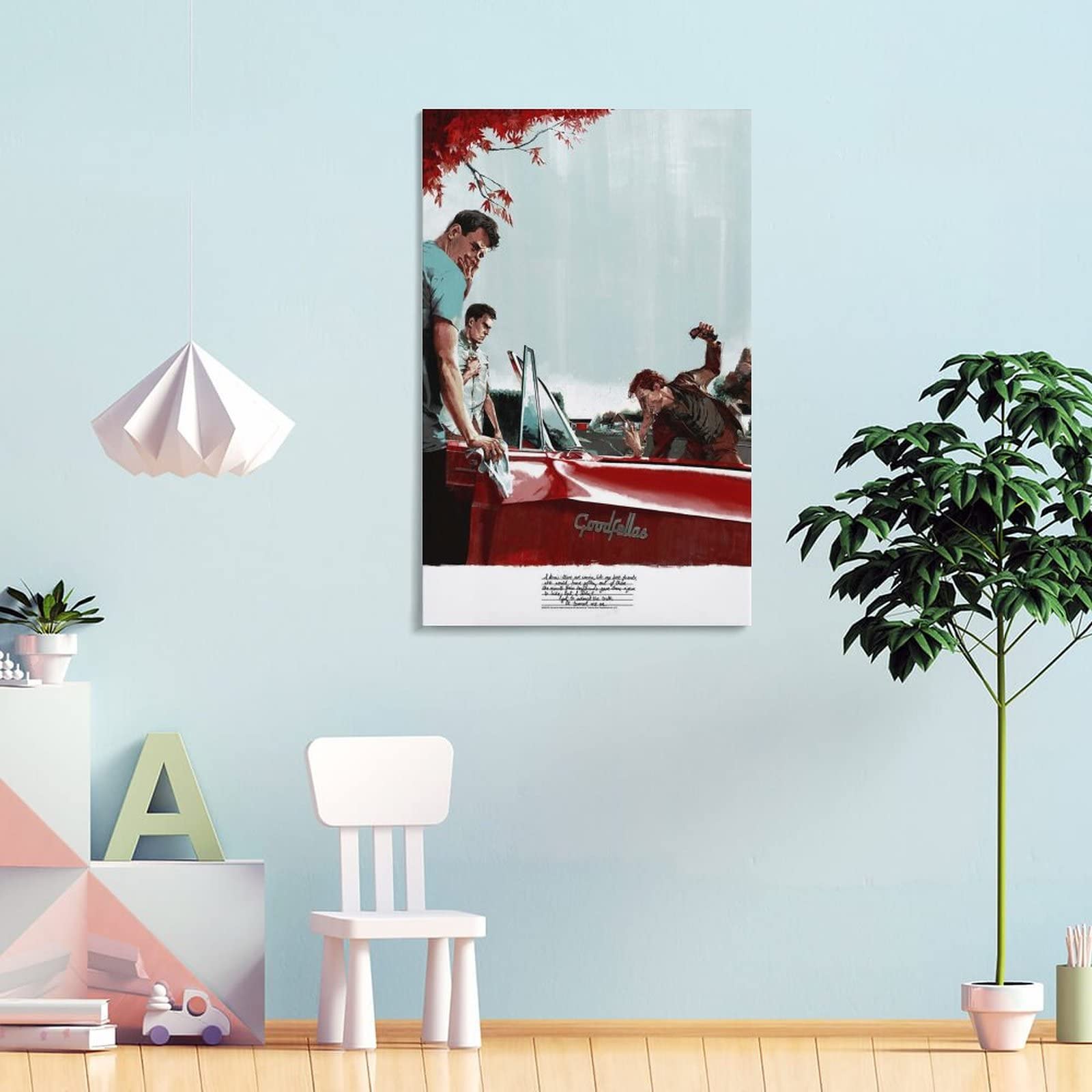 C04-GENYS Amalfi Coast Canvas Italy Wall Art Poster Living Room Bedroom Decor Posters - View #10