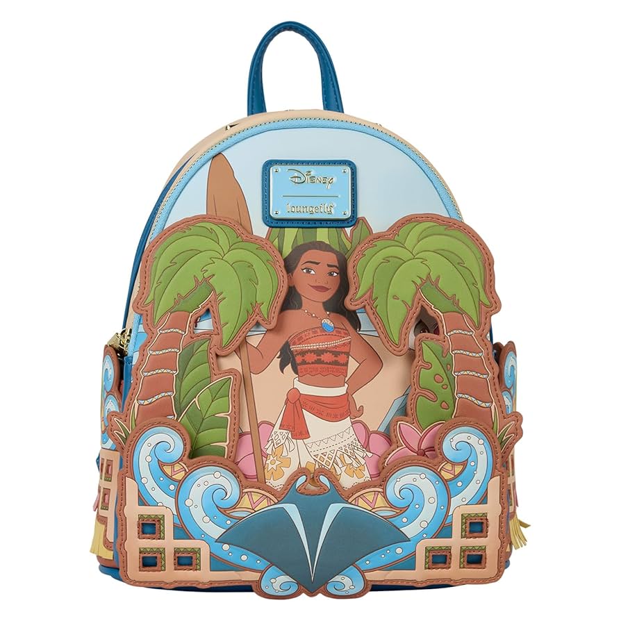 Amazon.com: Loungefly Disney Moana Mini Backpack : Clothing