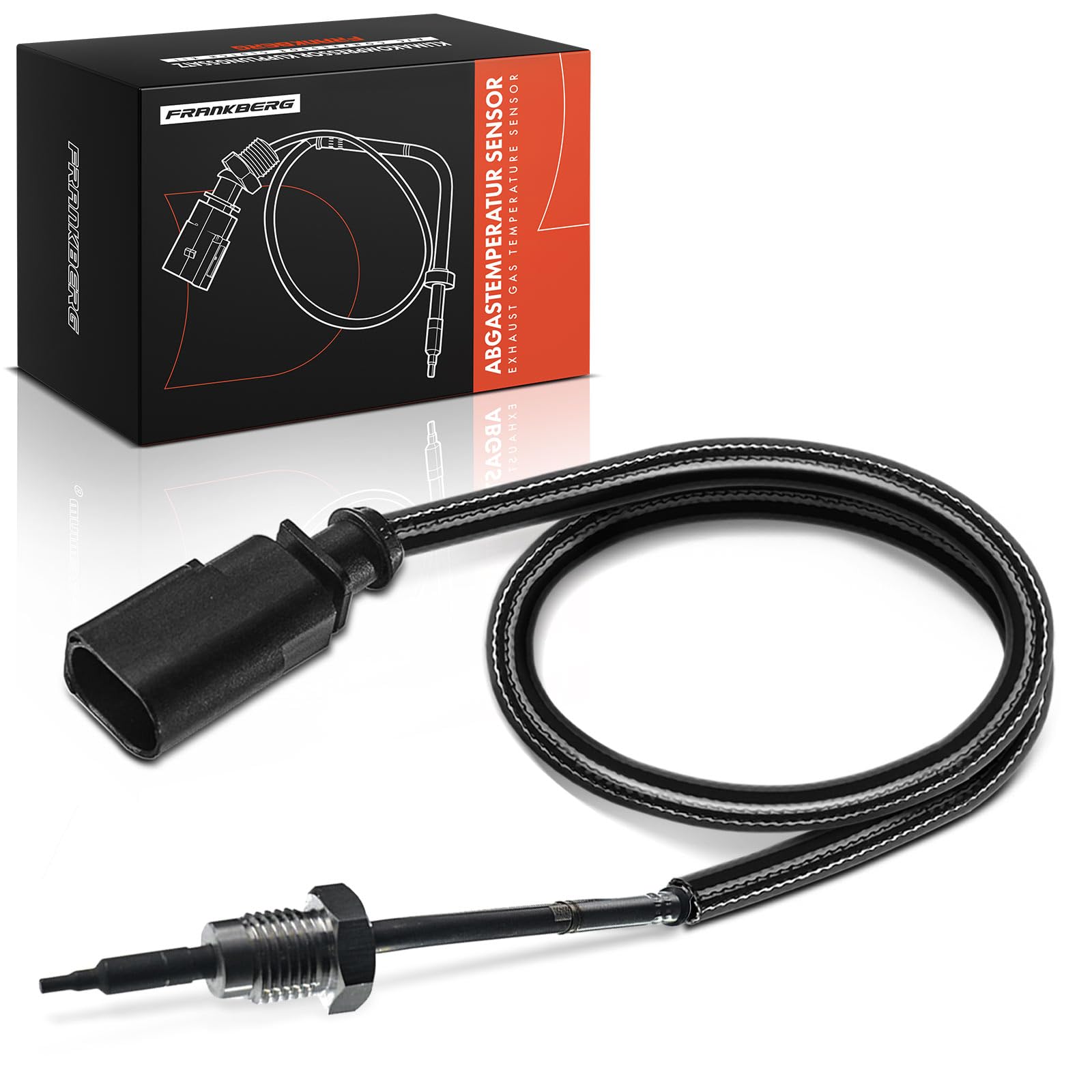 1x Abgastemperatur Sensor für MULTIVAN T5 TRANSPORTER T5 Bus Kasten 7H 7E T5 Pritsche Fahrgestell 7J 2009-2015 03L906088DJ