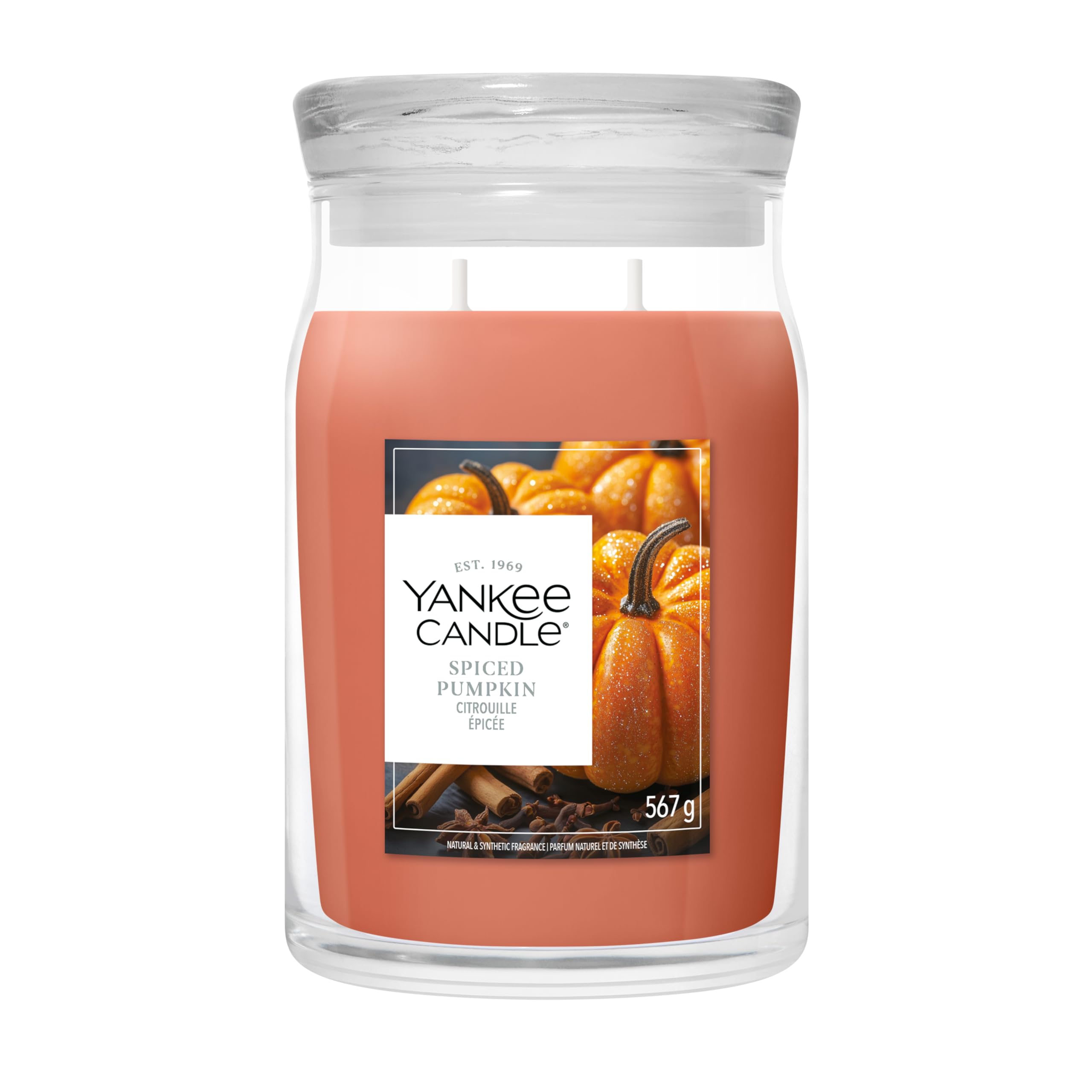 Yankee Candle Brown Spiced Pumpkin Large Jar