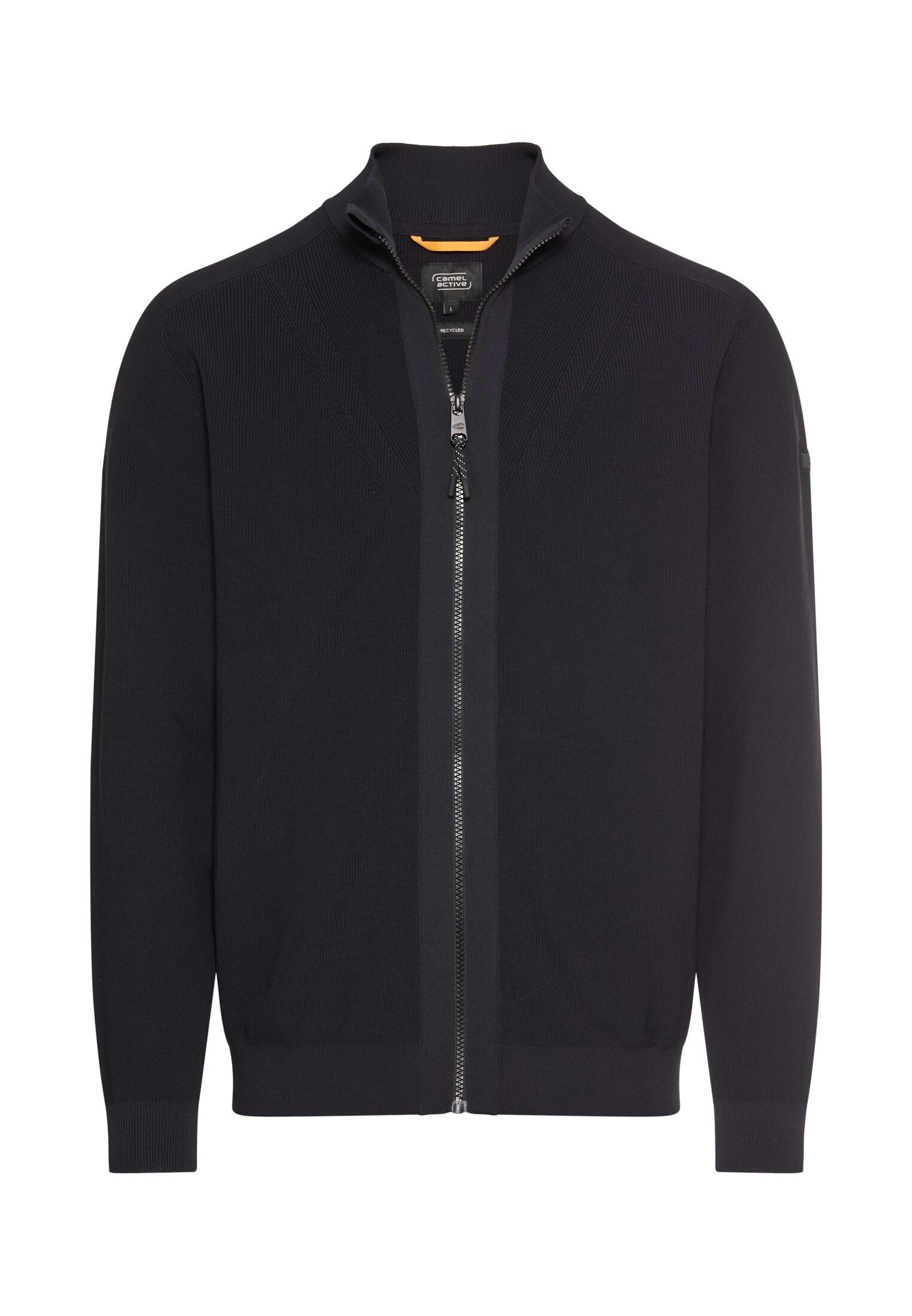 camel active Strickjacke Navyblau Ultraleicht