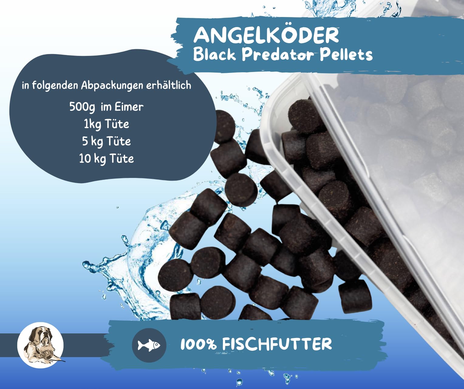 Warnick's Angelköder Pellets 14 mm, 5 KG