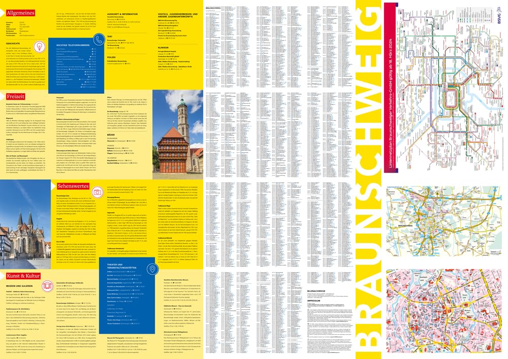 Falk Cityplan Braunschweig 1:18.500