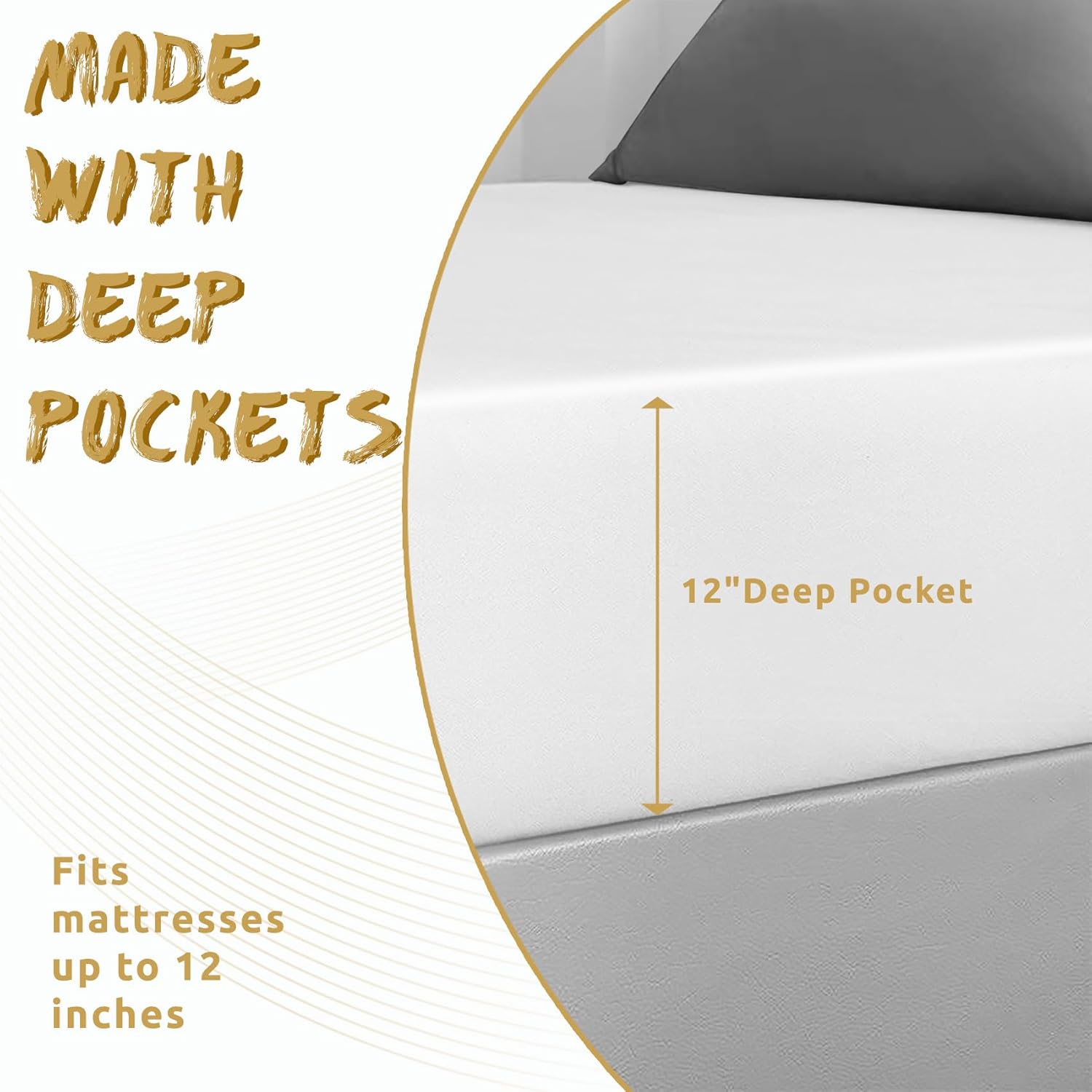 Owl Sheets King Size - Gothic Bird Bed Sheet Set - Deep Pocket Soft Microfiber Bedding Set 4 Piece - Fitted Flat Sheet Pillowcases - Owl Bedroom Decor & Gifts