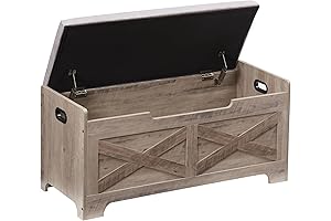 GAOMON Storage Chest: Maximize Space with Rustic Charm