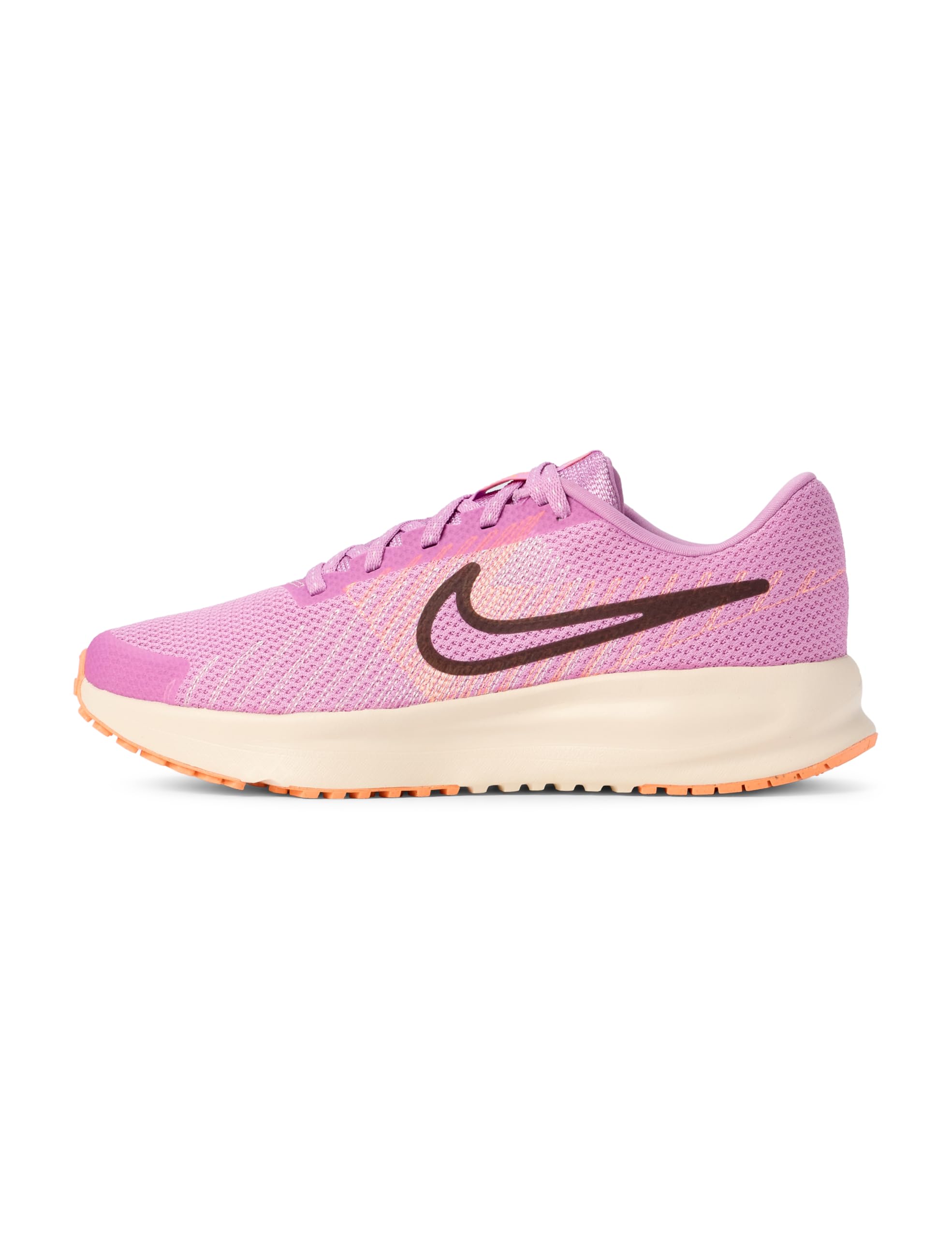 Nike Run Defy Straßenlaufschuh Für Damen, Lt Magenta/Black-Chalk-Orange Pulse, HM9593-501, 40.5 EU (W 9 US)