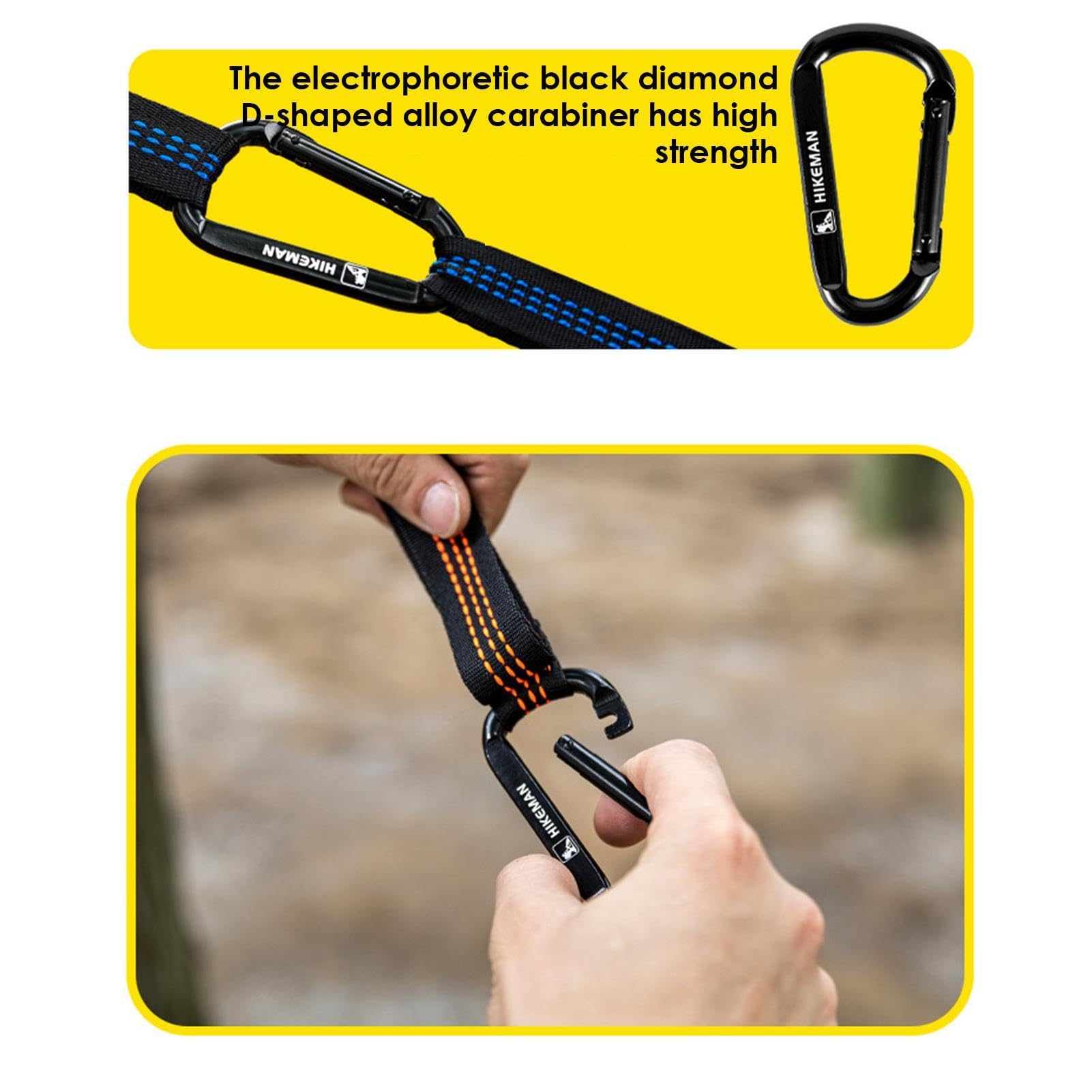 Hamac de Camping avec Filet, hamac de Camping, hamac avec Filet | Anti-Mouches, Tente hamac avec Sangles d'arbre pour la randonnée, l'intérieur, la terrasse, Les Voyages, Accessoires de