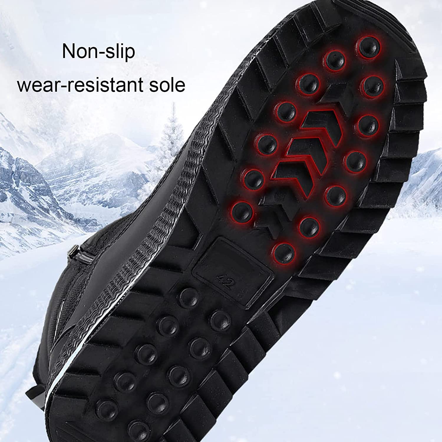 Amazon.com: Winter Warm Plush Lined Snow Boots for Womens