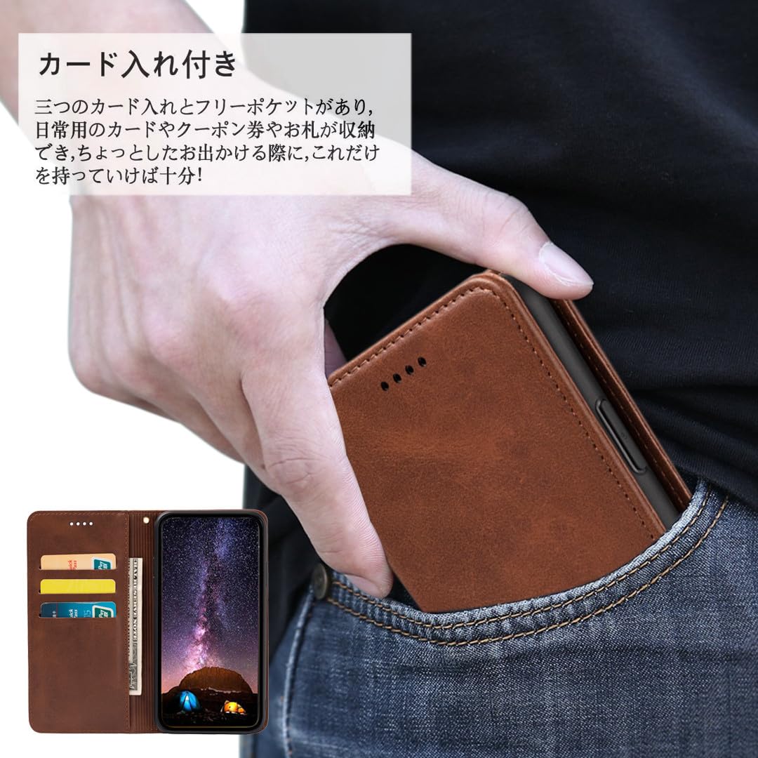 Amazon.co.jp: ZTE Libero 5G IV A302ZT ケース 手帳型 ストラップ 同