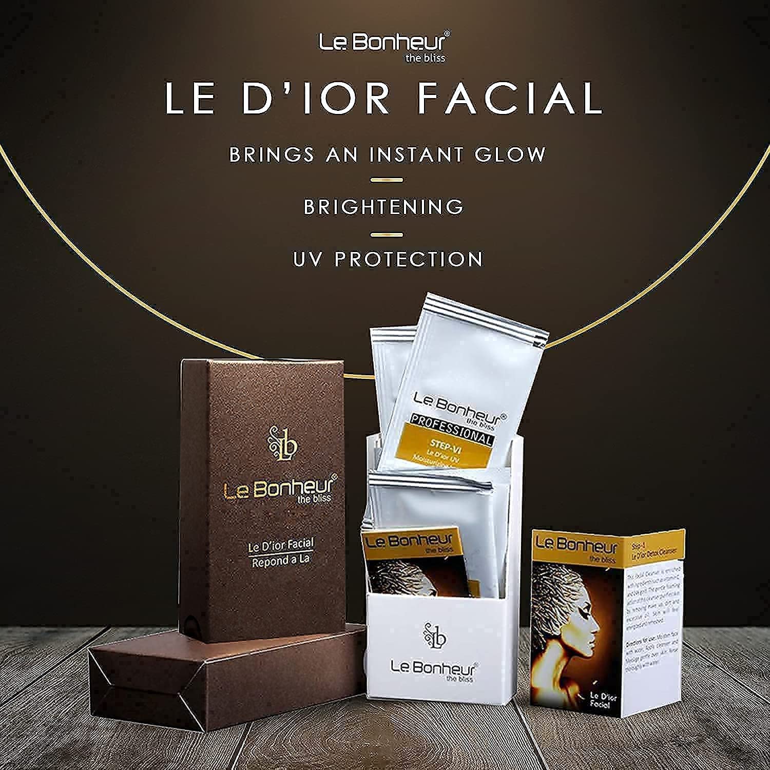 Le Bonheur Gold Facial Kit | D