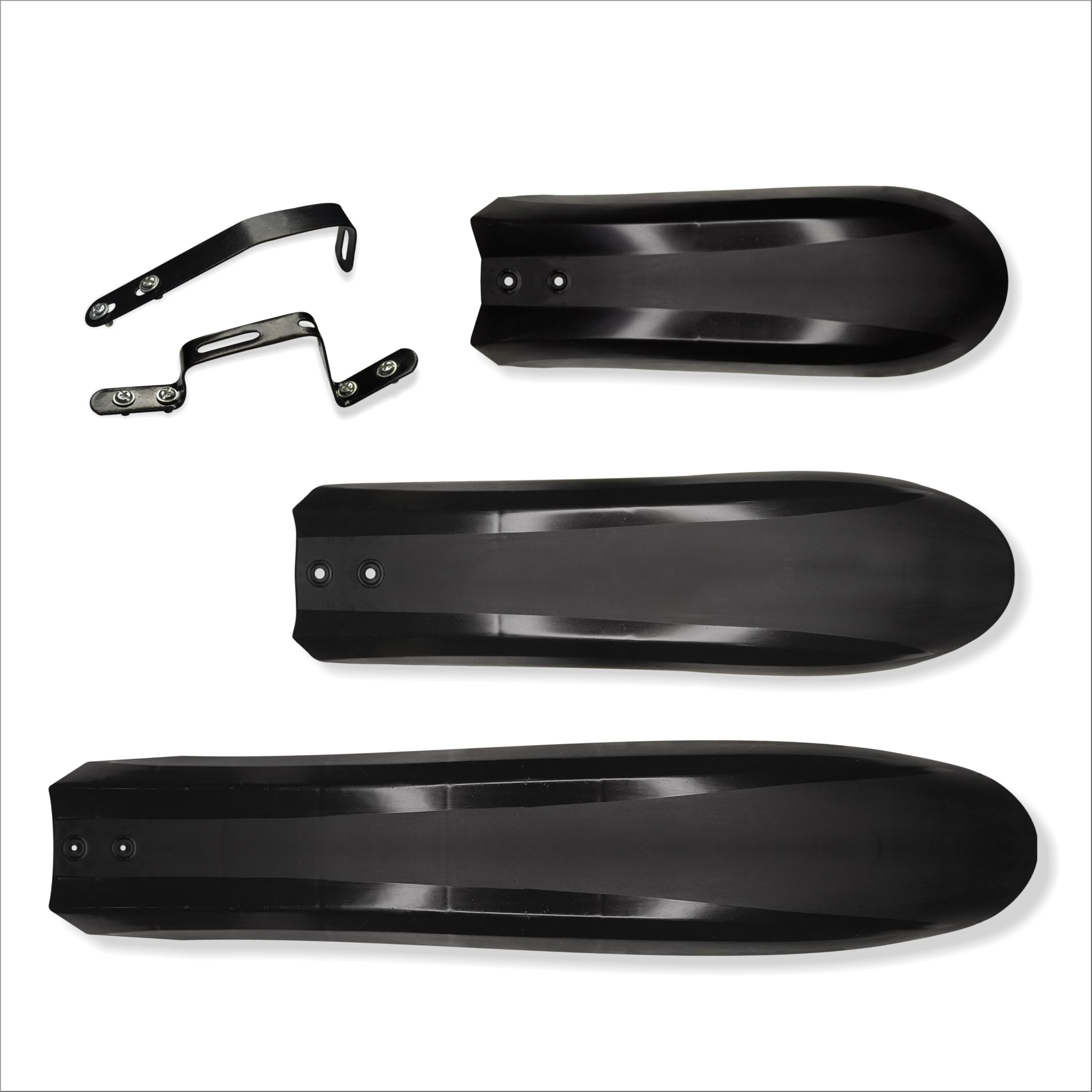 De Venta Bicycle Mudguard for Fat Bike Front & Rear Fender, PVC Black, 3Psc Mudguard + Iron Clips, Fat Bike Mudguard Set (B09DSD3M65) Amazon Price History, Amazon Price Tracker