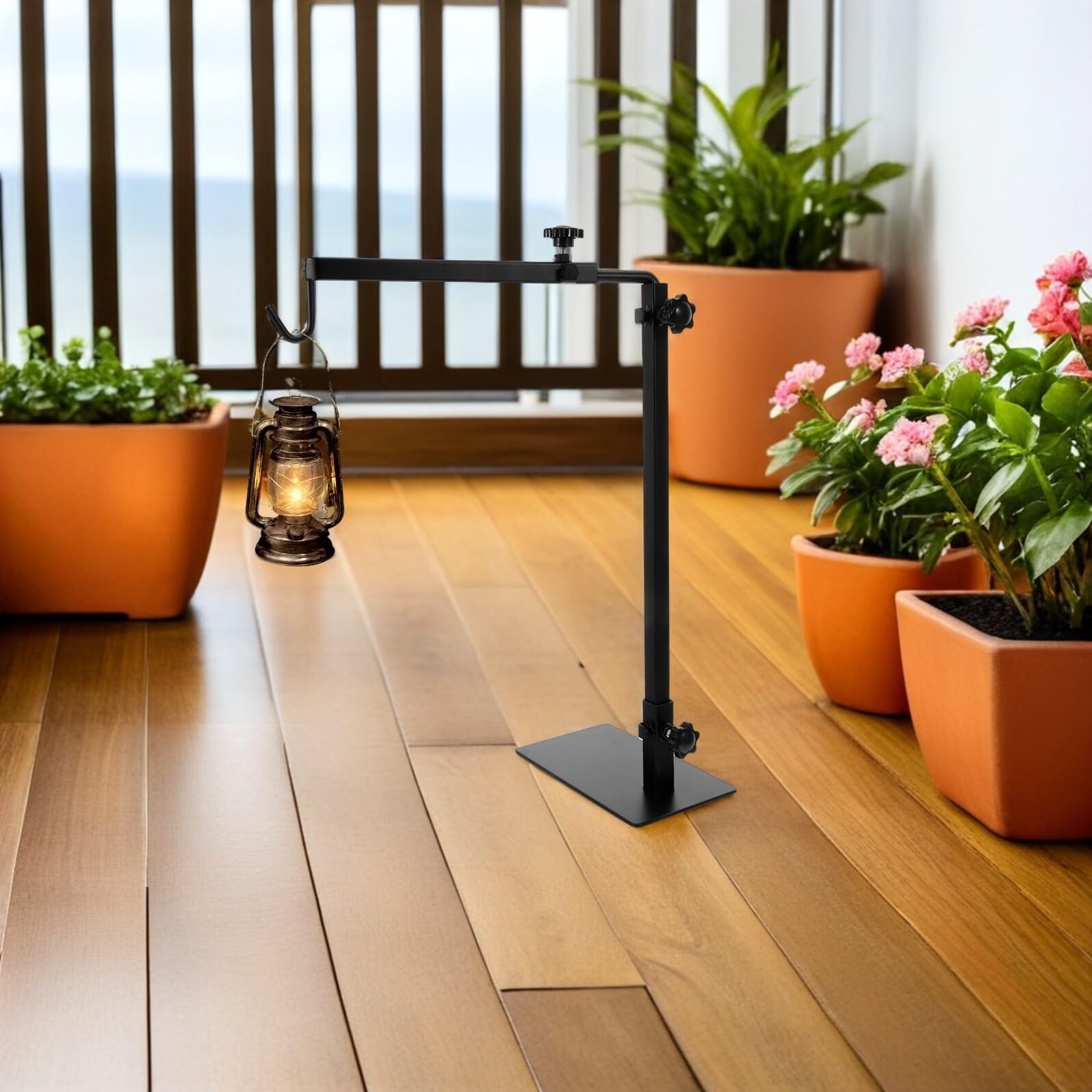Gatuida Supporto Resistenza Nero Rettili Metallo in Lampada e per Regolabile Alta Dissipazione Efficiente del Calore Lampade Riscaldanti per Terrari