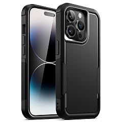 JETech Case for iPhone 14 Pro 6 1-Inch Heavy Duty Dual-Layer Rugged Protection Shockproof Protective Tough Phone Cover