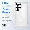 Crystal Armor Series Shock Absorber Soft Silicone Edge Back Hard Polycarbonate Shockproof Transparent Case For Teknoft Samsung Galaxy S25 Ultra
