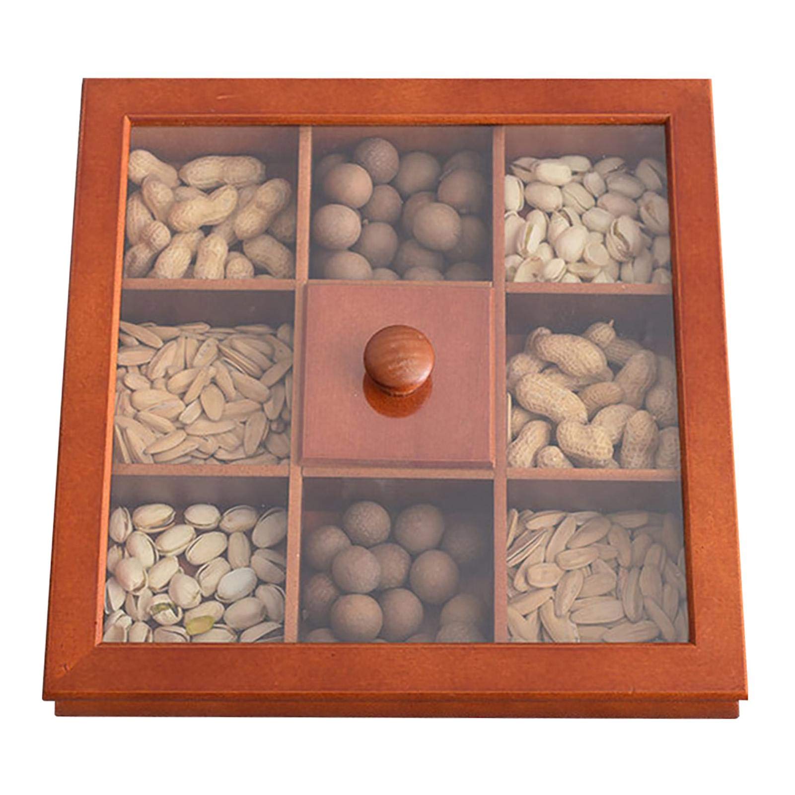 Buy Wooden Dried Fruit Box,Multifunction Snack Storage Container