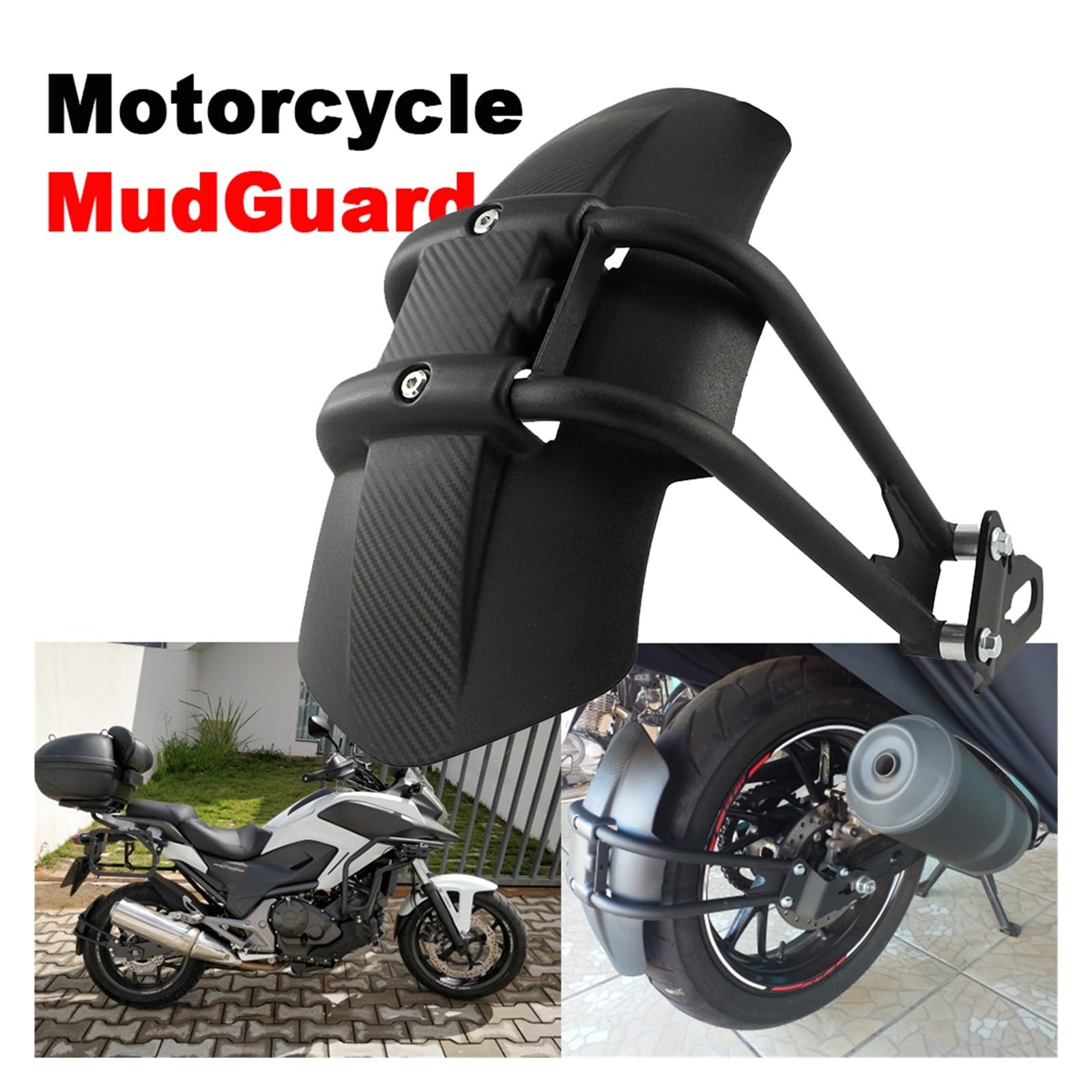 Extender Hugger Parafango moto per GW250 NC700 NC750X NC750D parafango posteriore paraspruzzi Fender Motocicletta