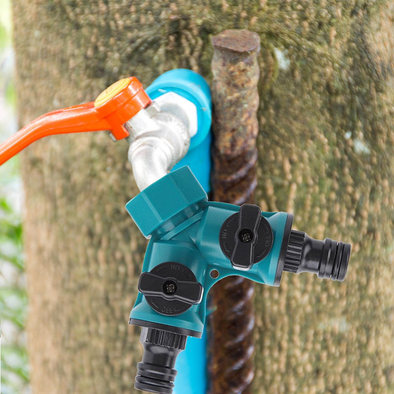 蛇口 ホース 分岐コネクター 散水 ホース Y字 Amazon.co.jp: 散水コネクタ 分岐コネクター 分岐蛇口コネクター 散水