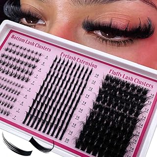 Extensiones de pestañas individuales, racimos...