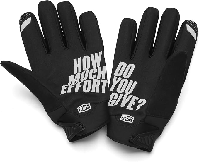 Guantes 100% BRISKER Motocross y MTB Clima Frío Talla L miniatura 3