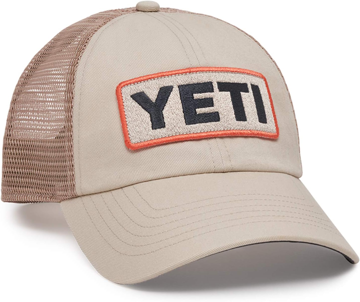 YETI Logo Badge Trucker Hat, Navy 