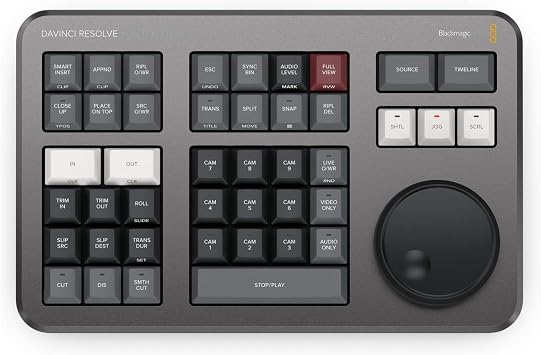 Blackmagic Design Davinci Resolve Studio (Activation Key) with Davinci Resolve Speed Editor Bundle (2 Items)